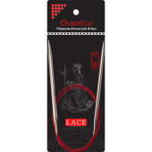 Druty metalowe ChiaoGoo Red Lace na żyłce 80 cm - 9.0 mm Druty metalowe ChiaoGoo Red Lace na żyłce 80 cm - 9.0 mm