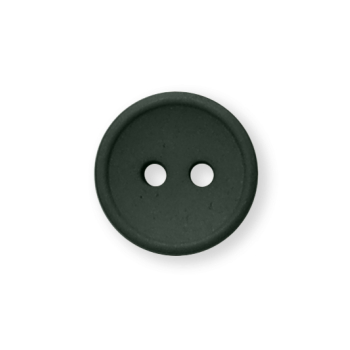 Guzik bawełniany Isager 13 mm Bottle Green