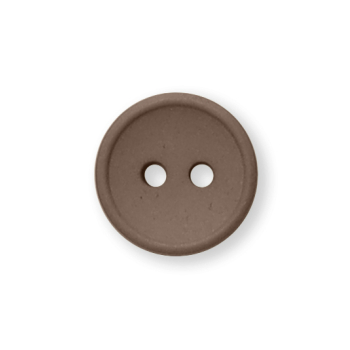 Guzik bawełniany Isager 13 mm Khaki
