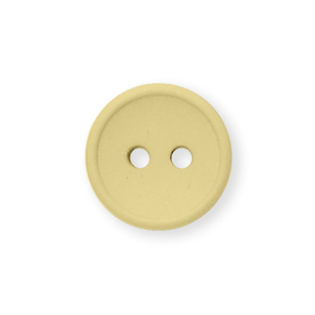Guzik bawełniany Isager 13 mm Lemon