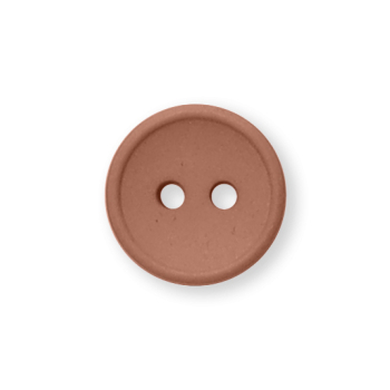Guzik bawełniany Isager 13 mm Nougat
