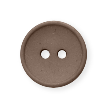 Guzik bawełniany Isager 15 mm Khaki