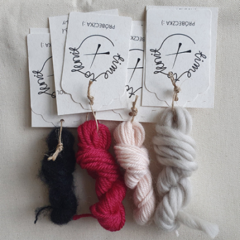 Zestaw próbników włóczek Gabo Wool