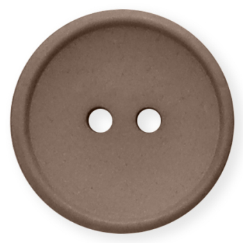 Guzik bawełniany Isager 20 mm Khaki