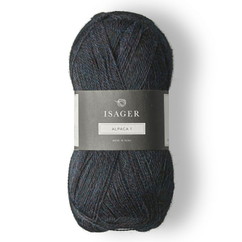 Isager Alpaca 1 kol. Midnight
