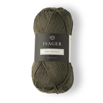 Isager Hør Organic kol. Khaki