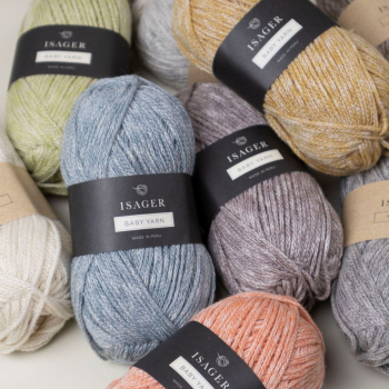 Włóczka Isager Baby Yarn kolory OUTLET