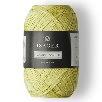 Isager Japansk Bomuld kol. 40 (jasna cytryna)