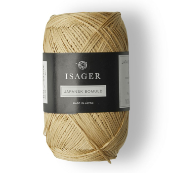 Isager Japansk Bomuld kol. 59 (ciemny piaskowy)