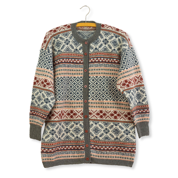 Wzór Fair Isle Cardigan - Karen-Maria Grau
