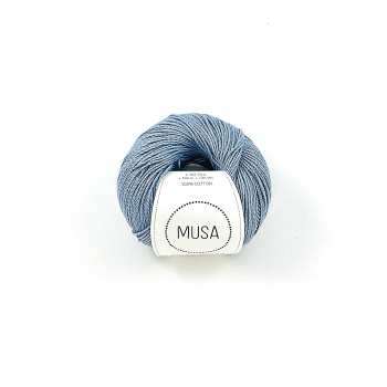 Musa Yarn Fine Organic Cotton 43 Faded denim