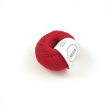 Musa Yarn Fine Organic Cotton 30 Fiery Red