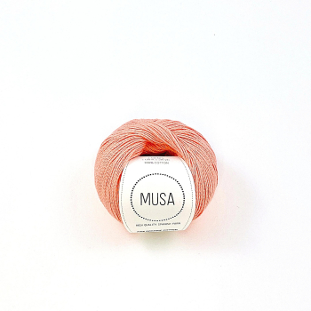 Musa Yarn Fine Organic Cotton 22 Fusion Coral