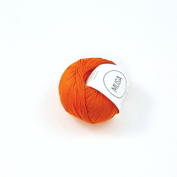 Musa Yarn Fine Organic Cotton 12 Sun Orange