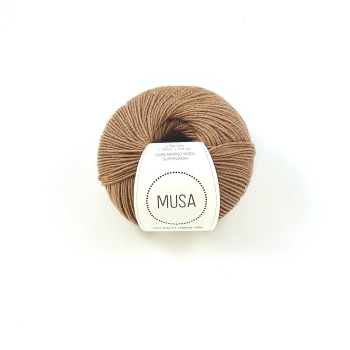 Musa Yarn Merino Fingering 65 Light Taupe