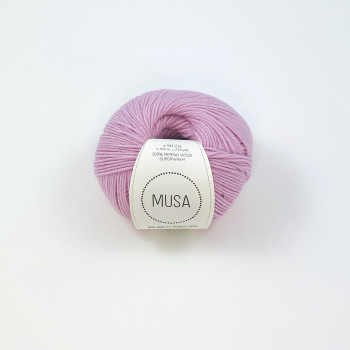 Musa Yarn Merino Fingering 25 Parfait Pink
