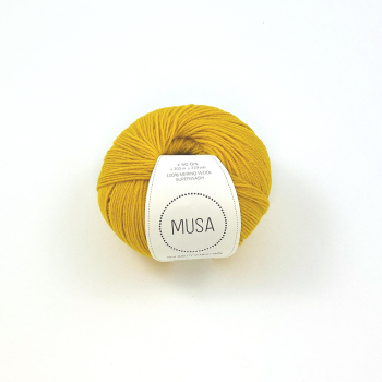 Musa Yarn Merino Fingering 9 Spicy Mustard