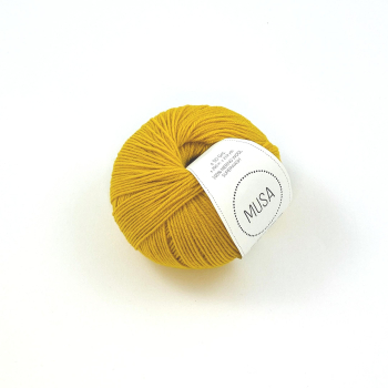 Musa Yarn Merino Fingering 9 Spicy Mustard