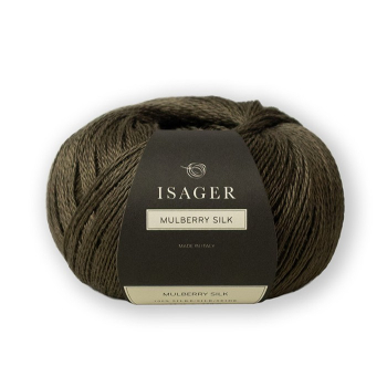 Isager Mulberry Silk kol. Khaki