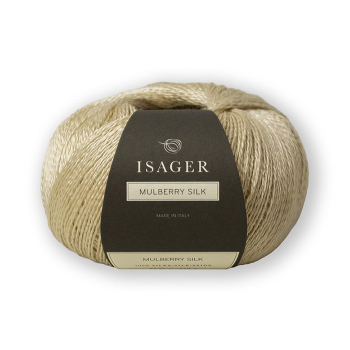 Isager Mulberry Silk kol. Linen