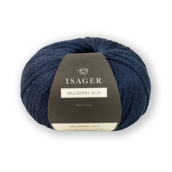 Isager Mulberry Silk kol. Navy