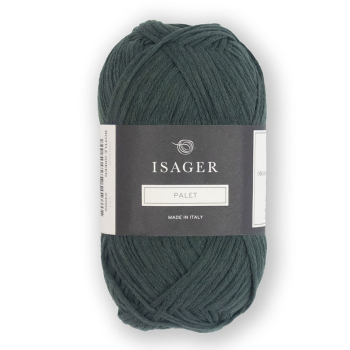 Isager Palet kol. Bottle Green