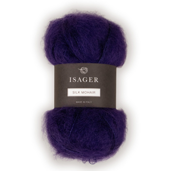 Isager Silk Mohair kol. 14 (fiolet biskupi)