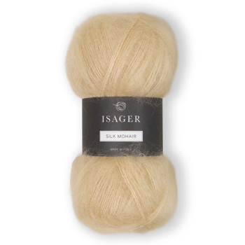Isager Silk Mohair kol. 58 (masełkowy beż)