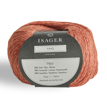 Isager Trio 1 kol. Blush