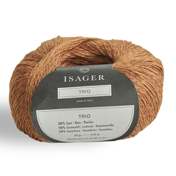 Isager Trio 1 kol. Nougat