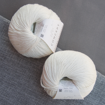 Katia Cotton-Cashmere 53 Ecru