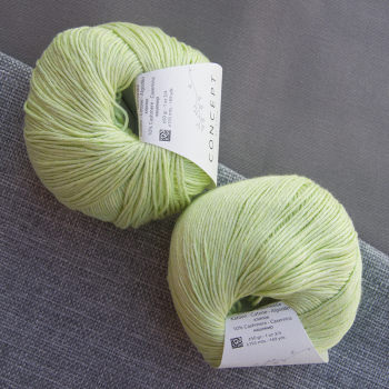 Katia Cotton-Cashmere 76 Pistacjowy jasny