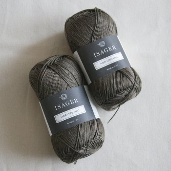 Isager Hør Organic kol. Khaki