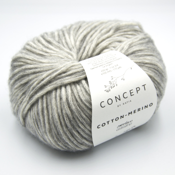 Katia Cotton-Merino 106 Light grey