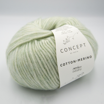 Katia Cotton-Merino 132 Whitish green