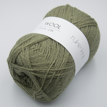 Ruke Knit Wool yarn - 235 Sage green
