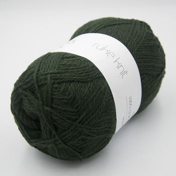 Ruke Knit Wool yarn - 238 Dark moss