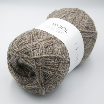 Ruke Knit Ruke Wool - 266 Macadamia Brown