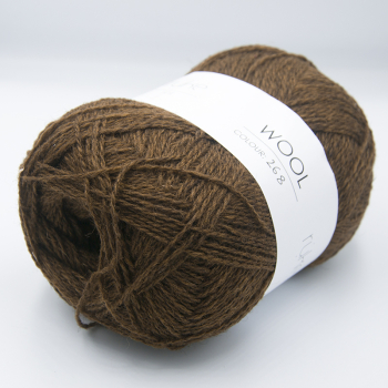 Ruke Knit Ruke Wool - 268 Rust brown
