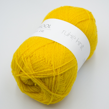 Ruke Knit Wool yarn - 272 Yellow orange