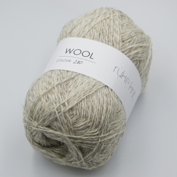Ruke Knit Wool yarn - 280 Muscat melange brown