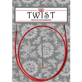 Żyłki do drutów wymiennych ChiaoGoo Red Lace Twist (S) - 75 cm